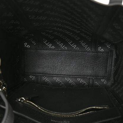 Balenciaga Smooth Calfskin Logo Perforated XXS Everyday Tote Gris Cendre 4 of 5