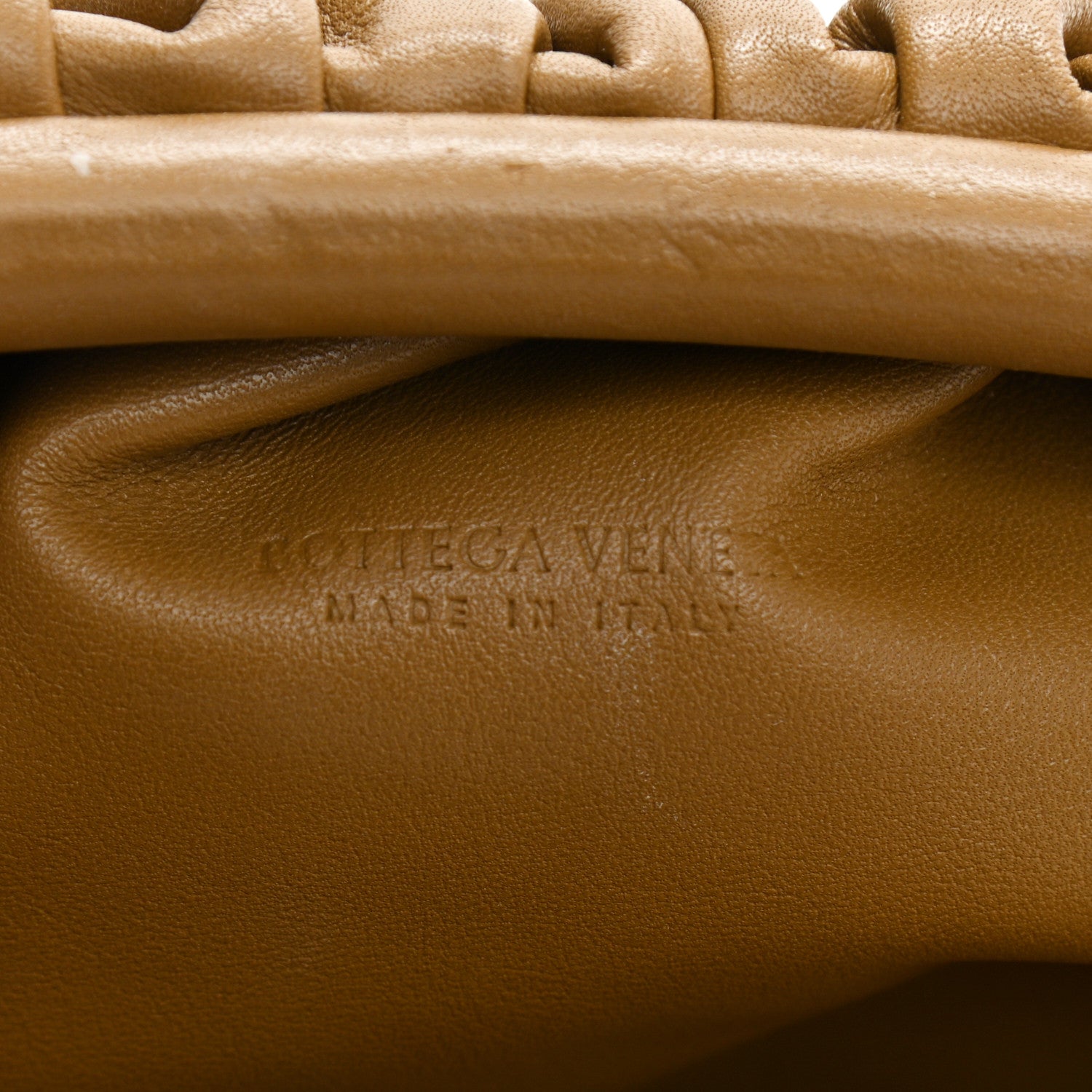 Bottega Veneta Butter Calfskin The Mini Pouch Camel 6 of 8