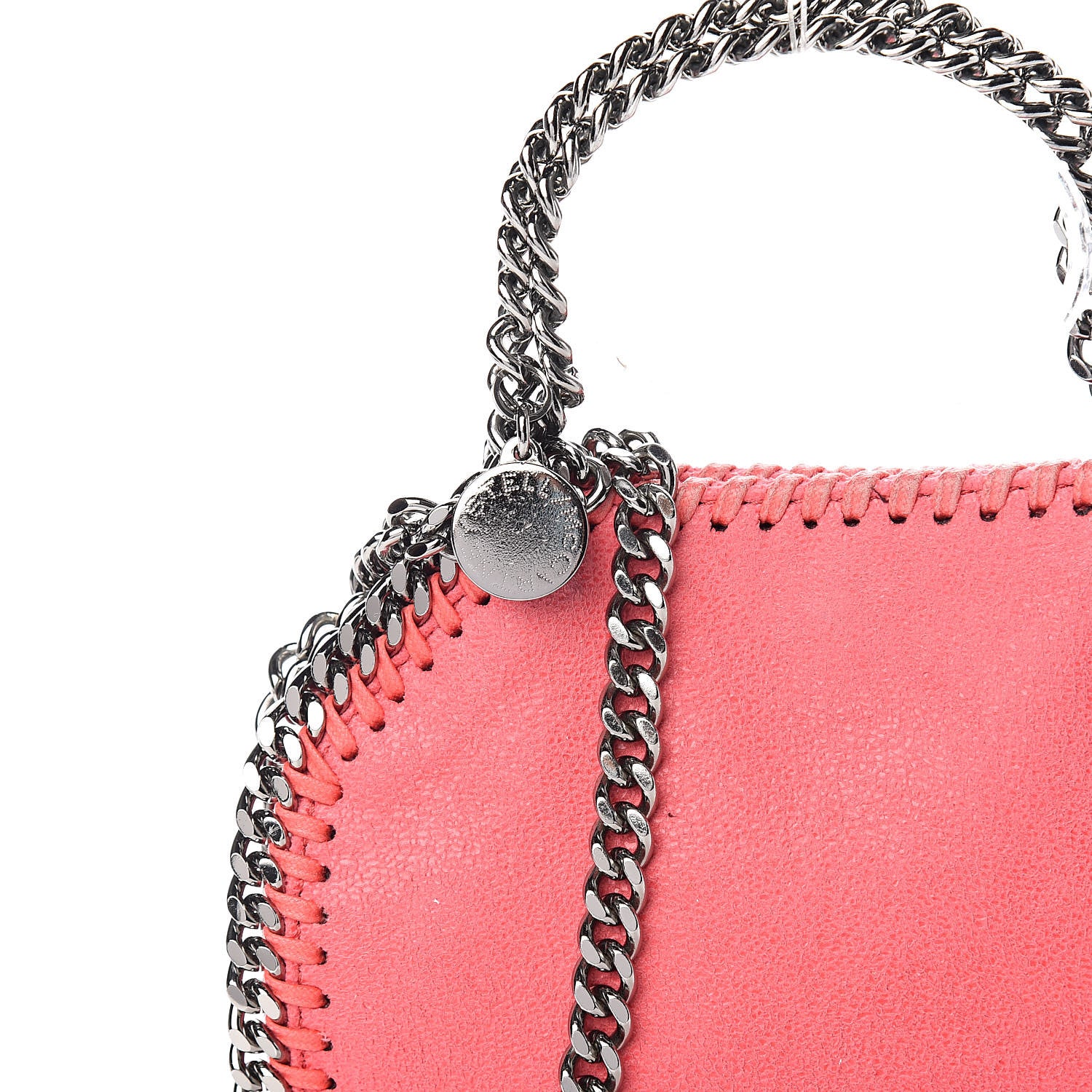 Stella McCartney Shaggy Deer Tiny Falabella Tote Peony 10 of 10