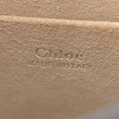 Chloe Calfskin Suede Small Nile Bracelet Bag Caramel 6 of 12