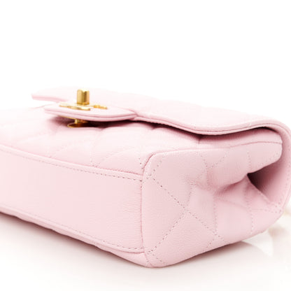 Chanel Caviar Quilted Mini Flap Light Pink 11 of 11