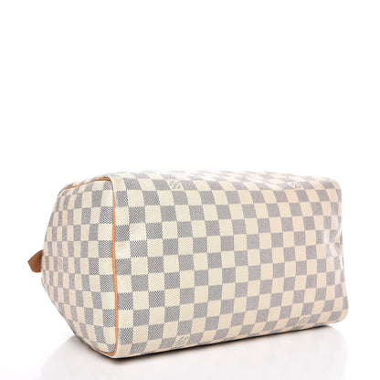 Louis Vuitton Damier Azur Speedy 30 4 of 17