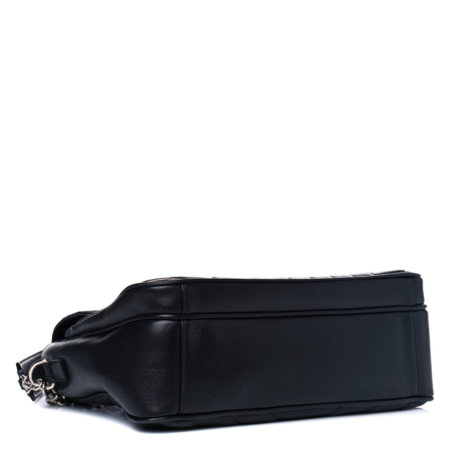 Saint Laurent Calfskin Y Quilted Monogram Loulou Shoulder Bag Black 3 of 10