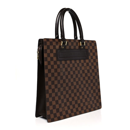 Louis Vuitton Damier Ebene Venice Sac Plat GM 3 of 12