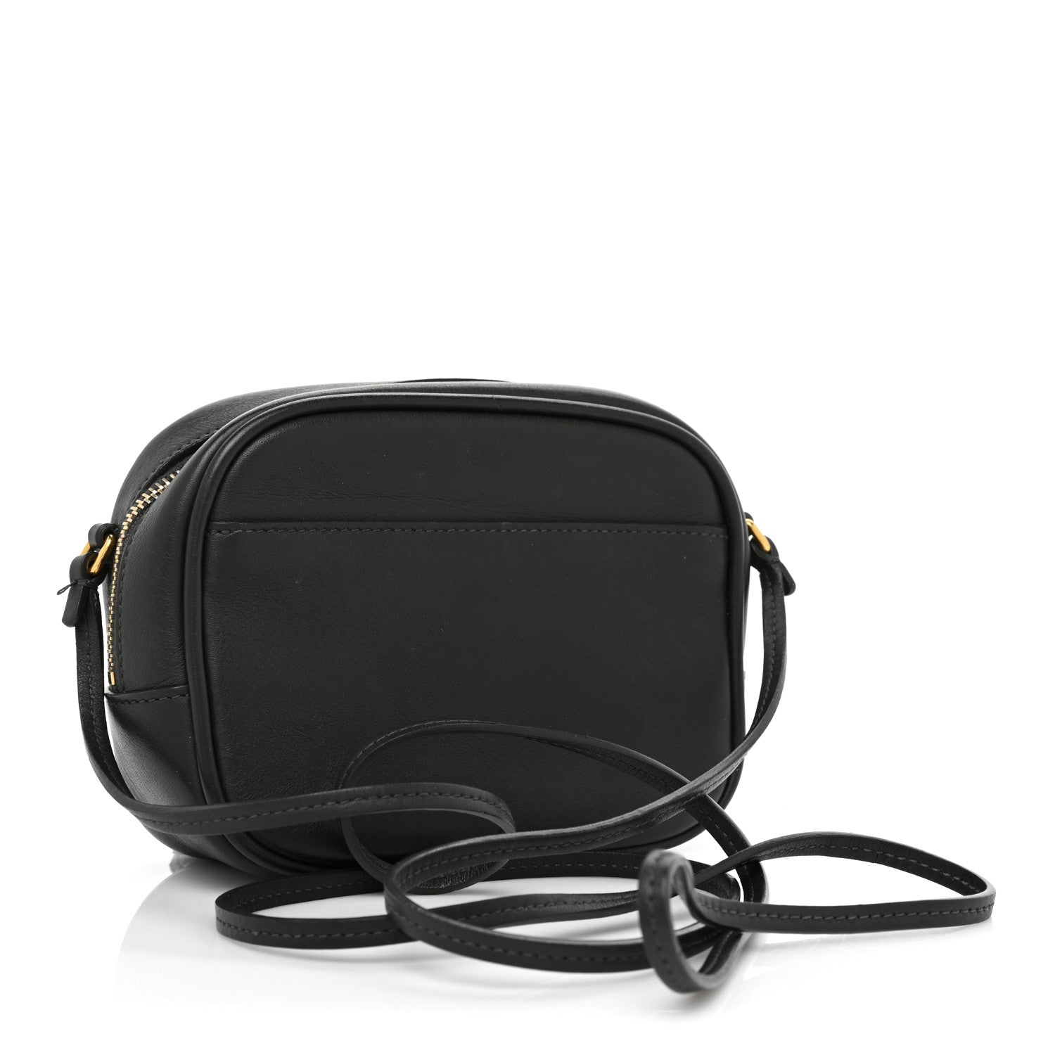 Saint Laurent Grained Lambskin Monogram Lou Camera Bag Dark Grey 3 of 12