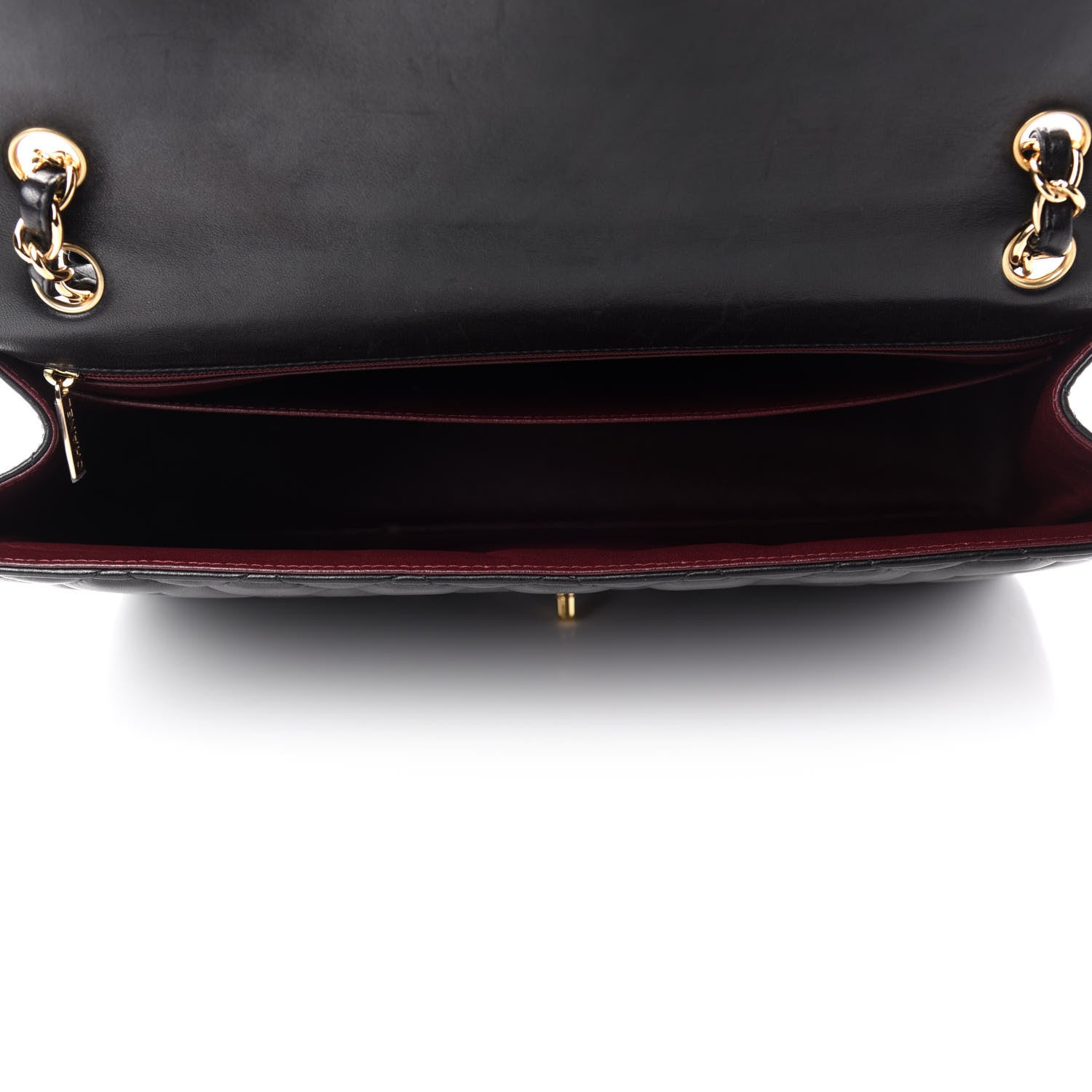 Chanel Lambskin Quilted Maxi Single Flap Black 5 of 14