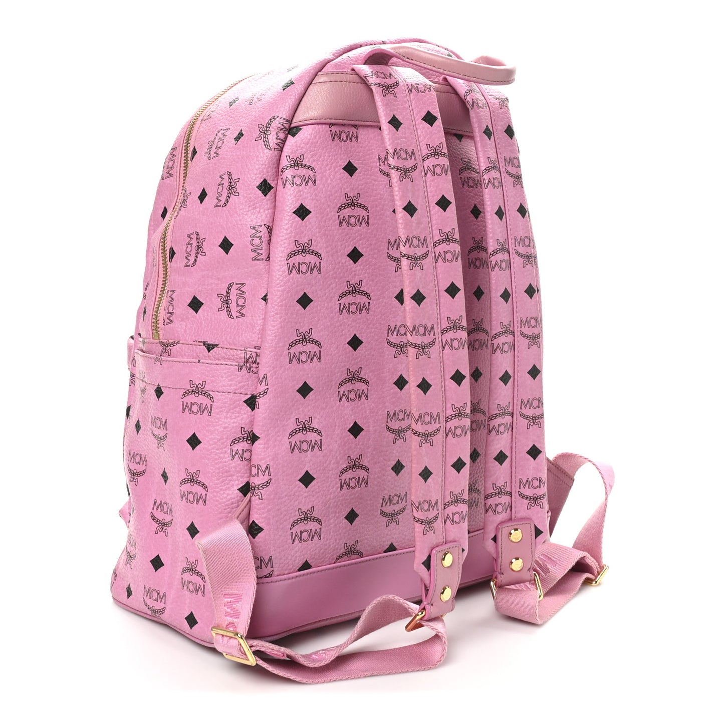 Visetos Medium Sprinkle Stud Stark Backpack Pink