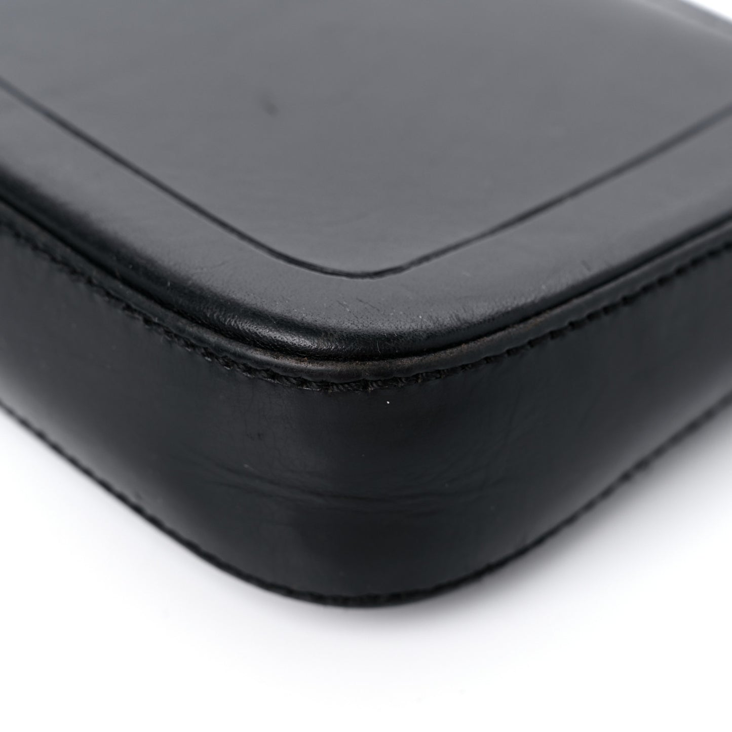 Calfskin Baguette Black