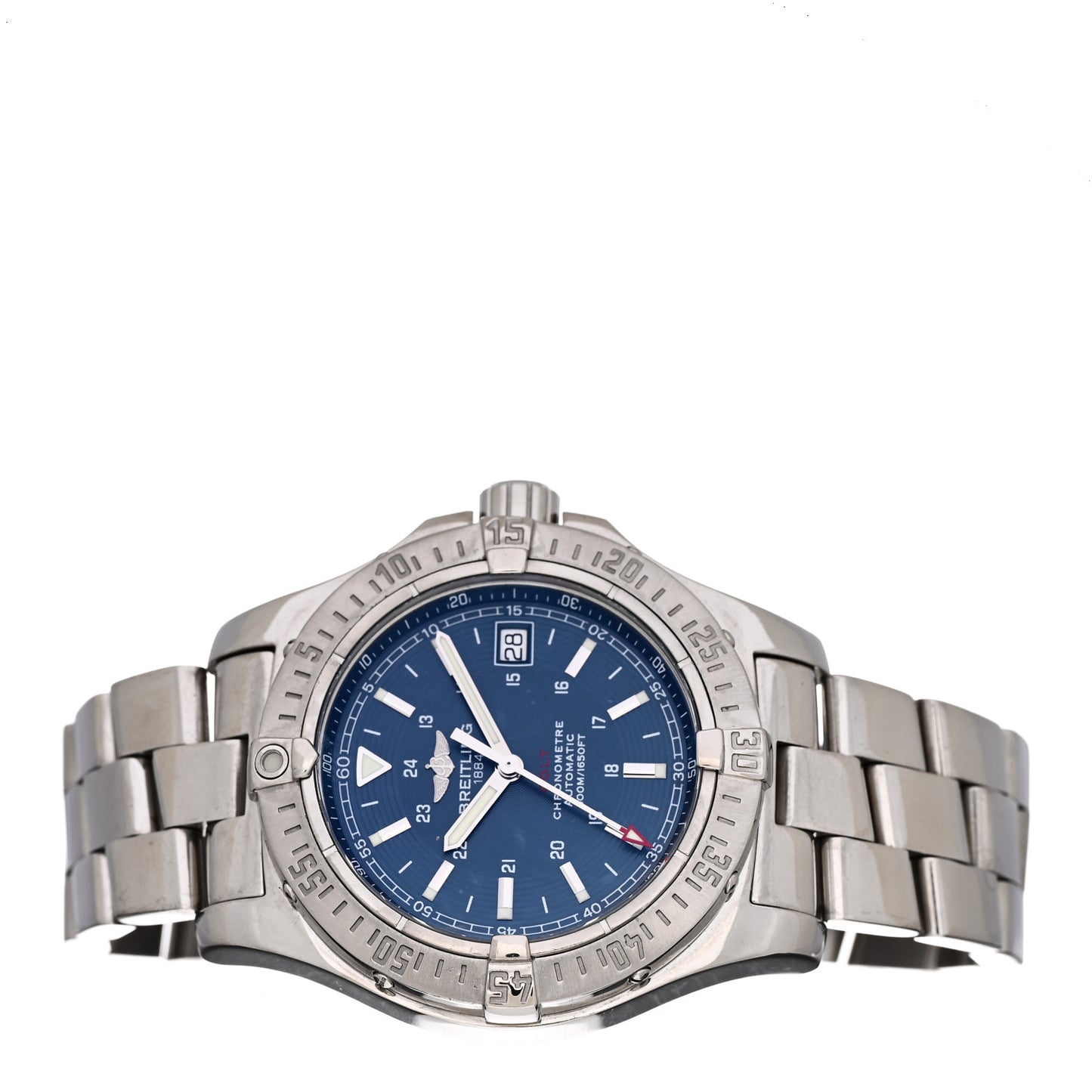 Stainless Steel 41mm Colt Automatic Watch Blue A17380