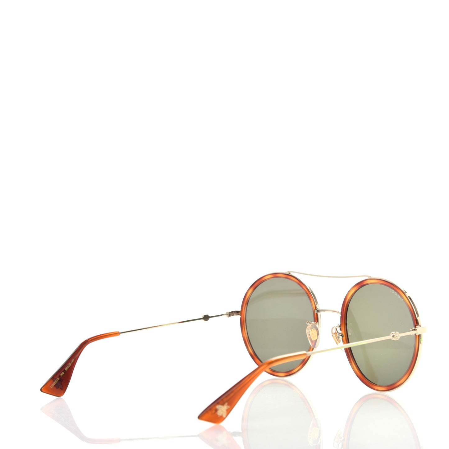 Round Sunglasses GG0061S Tortoise