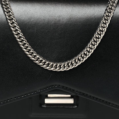 Givenchy Calfskin Bow Cut Chain Wallet Black 8 of 10
