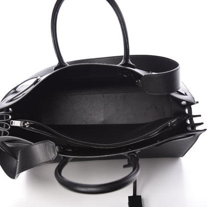 Saint Laurent Grained Calfskin Large Sac De Jour Carryall Black 6 of 16
