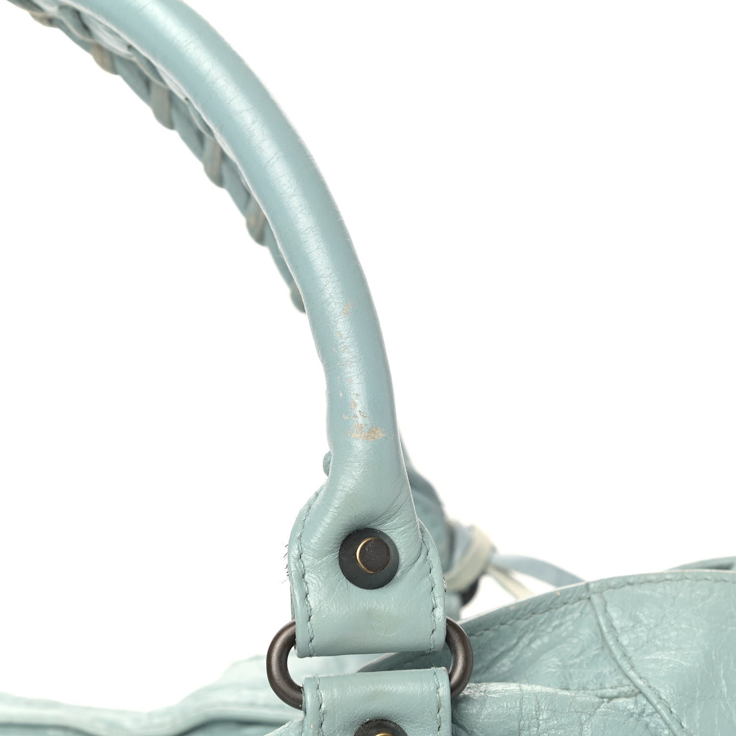 Balenciaga Agneau Classic Hardware City Bleu Acier Ciel 6 of 14