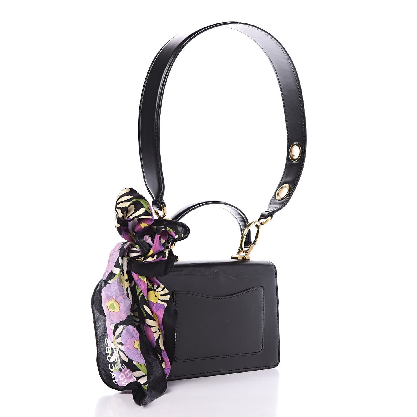 Calfskin The Downtown Shoulder Bag Black