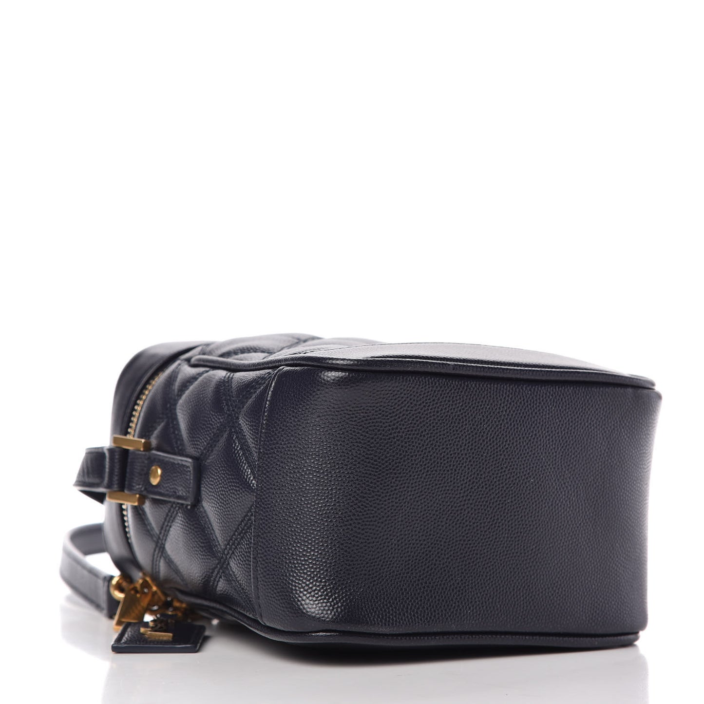 Grain De Poudre Quilted 80's Vanity Deep Marine