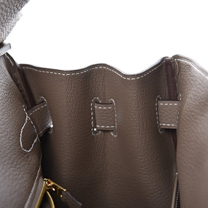 Hermes Togo Birkin 30 Etoupe 12 of 33