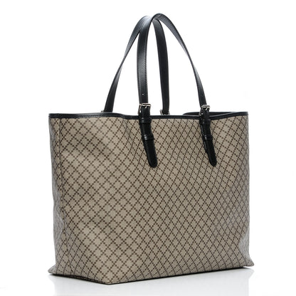 Gucci Coated Canvas Diamante Plus Tote Bag Black 3 of 6