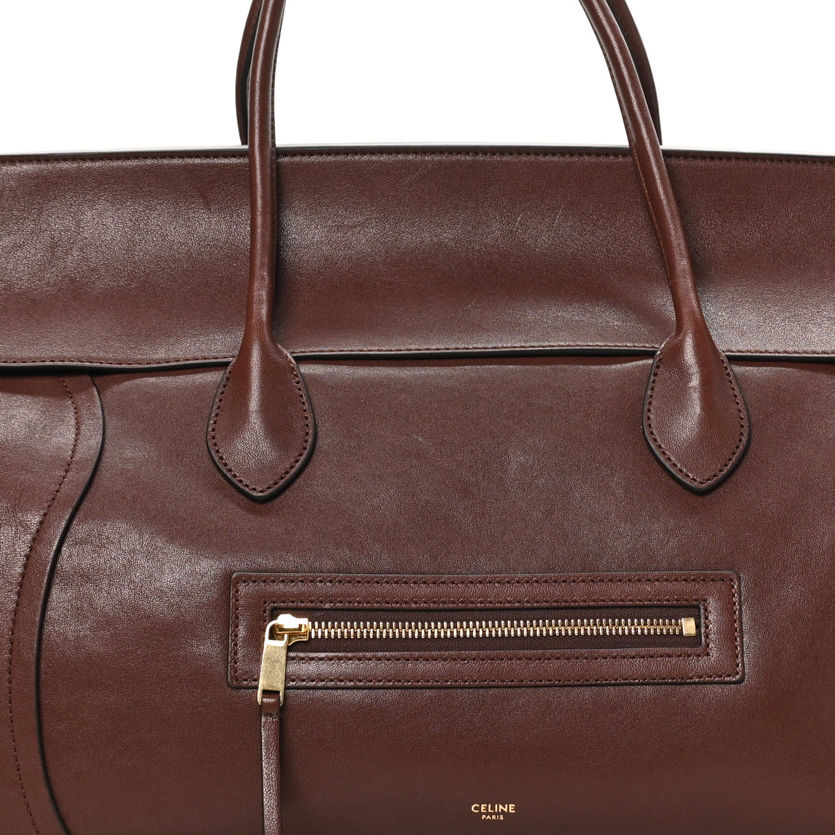 Celine Supple Shiny Lambskin Big New Luggage Brick 7 of 9