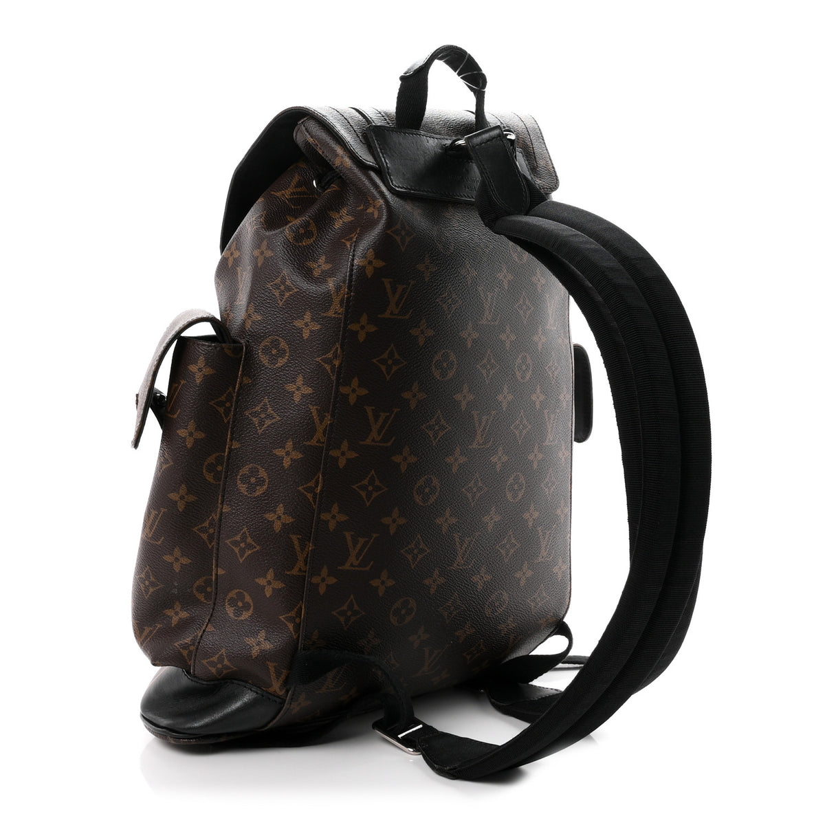 Louis Vuitton Monogram Macassar Christopher PM Backpack 3 of 10