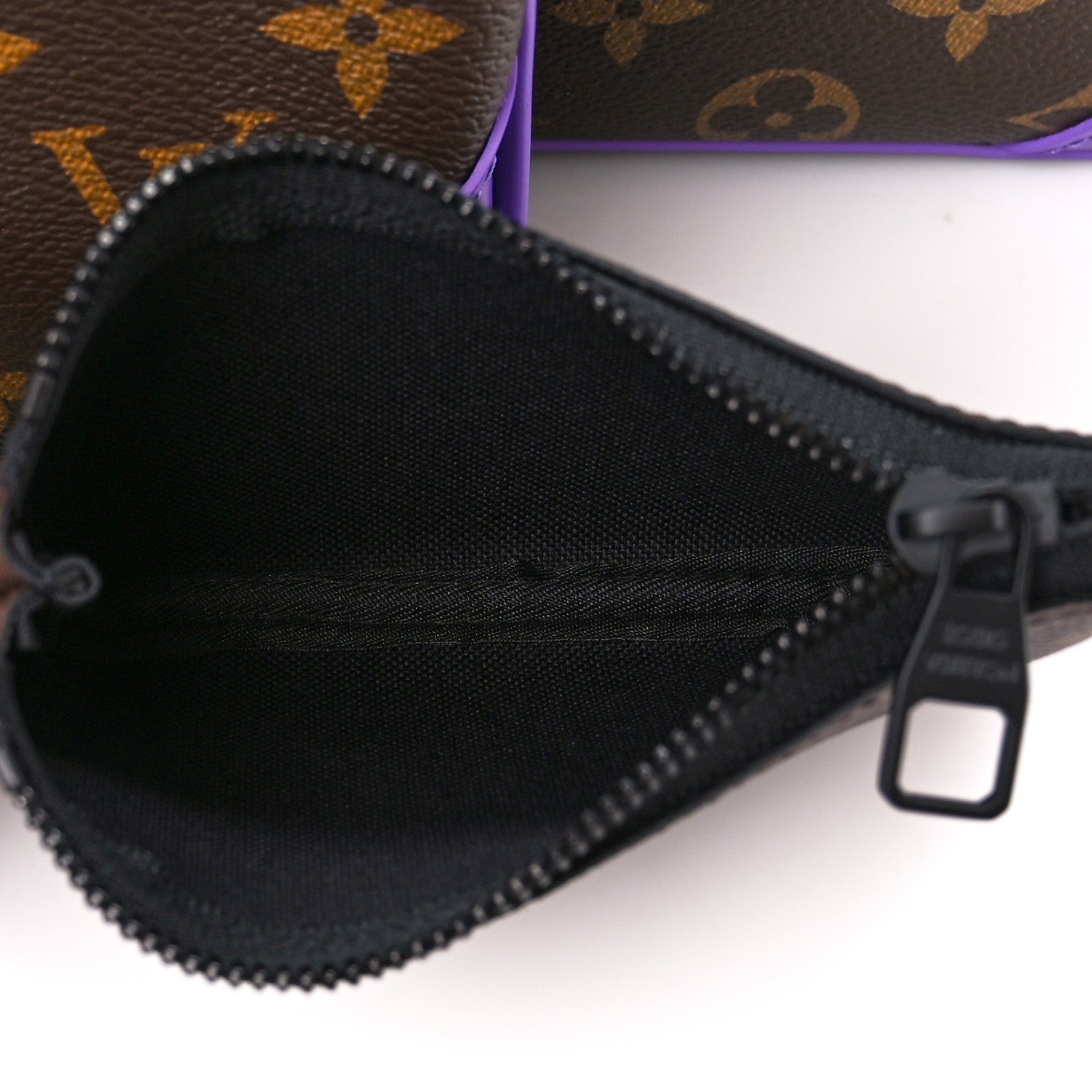 Louis Vuitton Monogram Macassar Trio Messenger Purple Purple 9 of 14