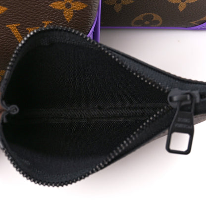 Louis Vuitton Monogram Macassar Trio Messenger Purple Purple 9 of 14