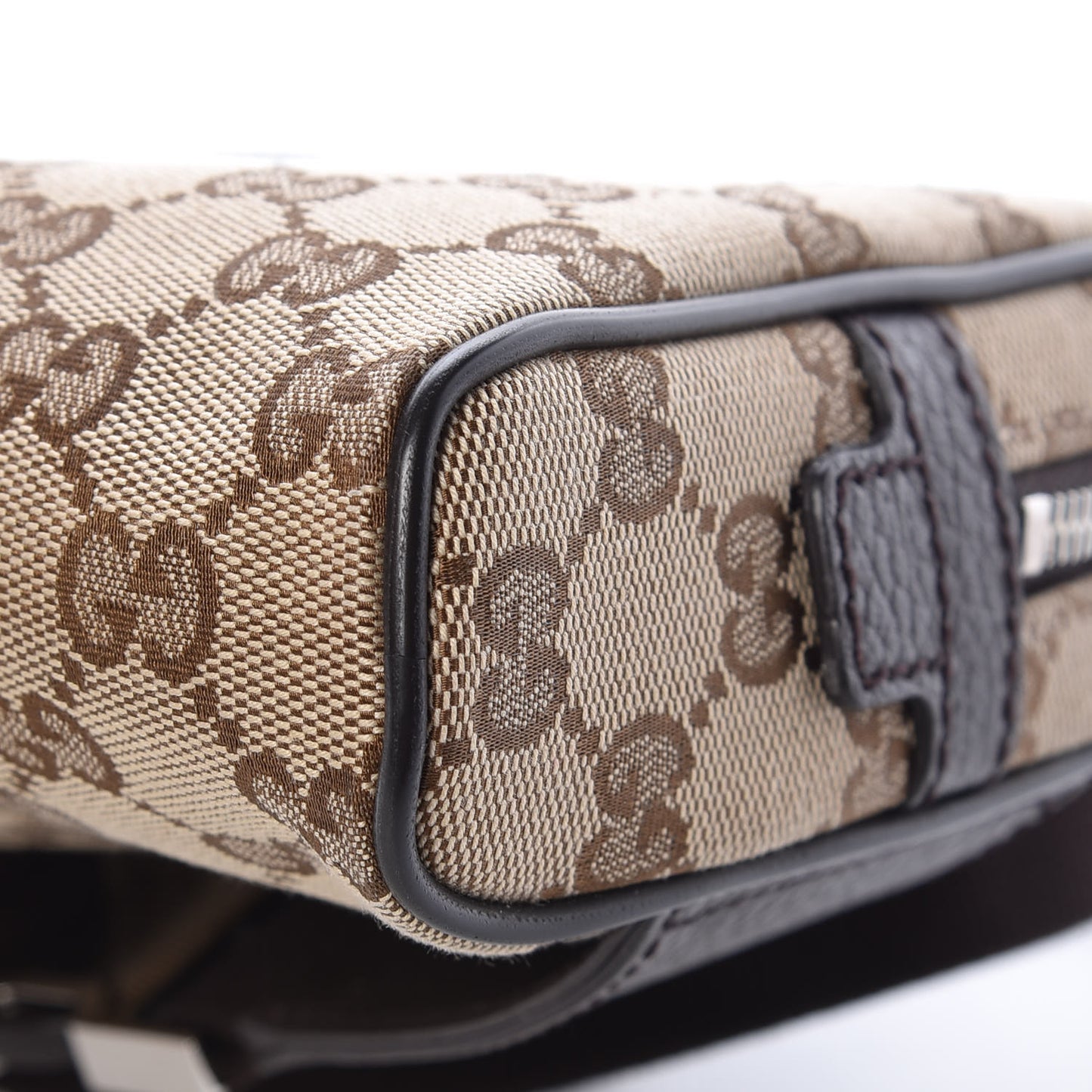 Monogram Belt Bag Dark Brown