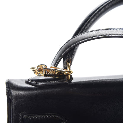 Hermes Box Kelly Retourne 32 Black 21 of 25