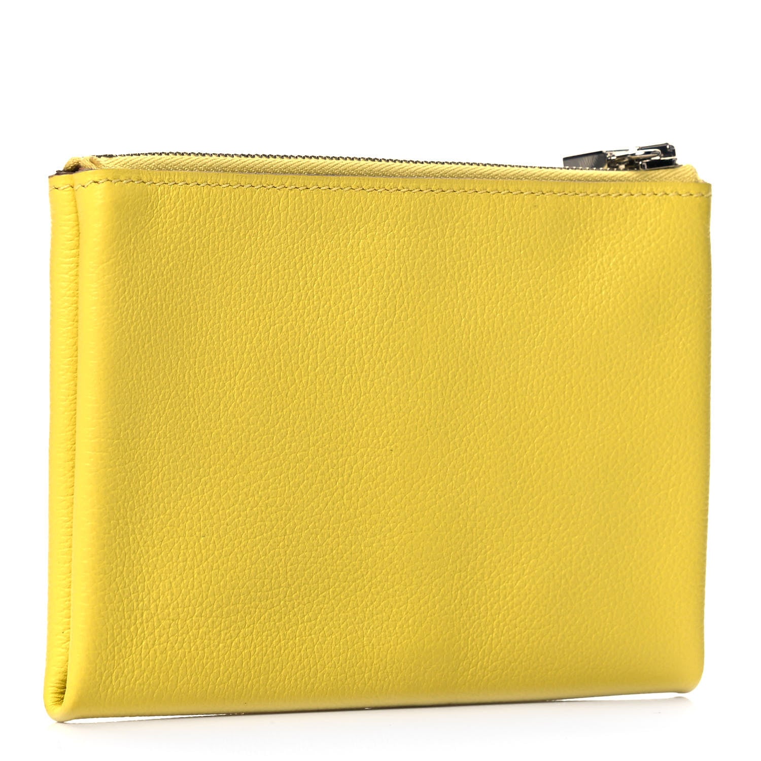 Hermes Evercolor Small Atout Pouch Lime Rouge De Coeur 3 of 6