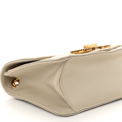 Salvatore Ferragamo Calfskin Quilted Gancini Flap Bag Peony 9 of 11