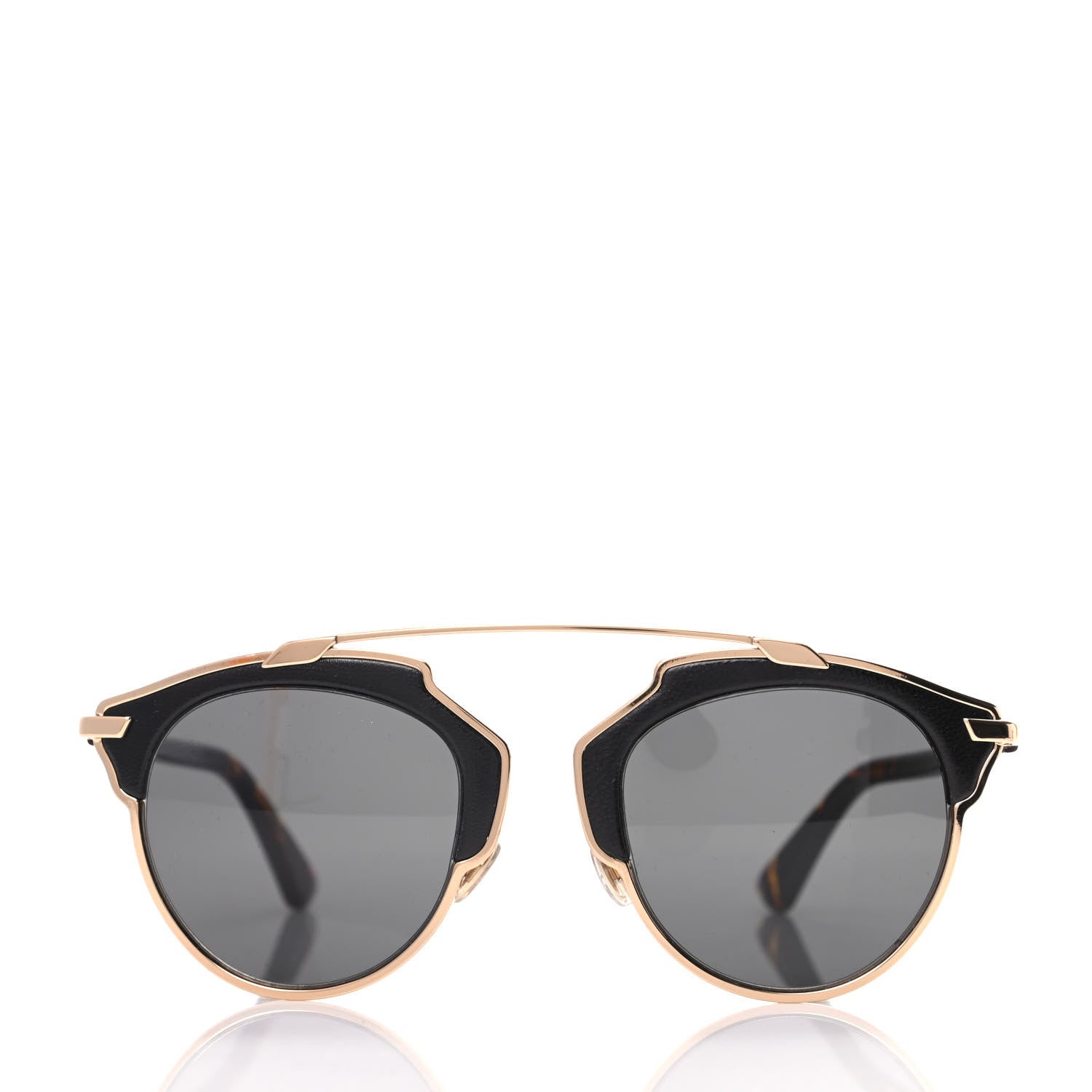 Christian Dior Metal Lambskin So Real Sunglasses Black 2 of 7