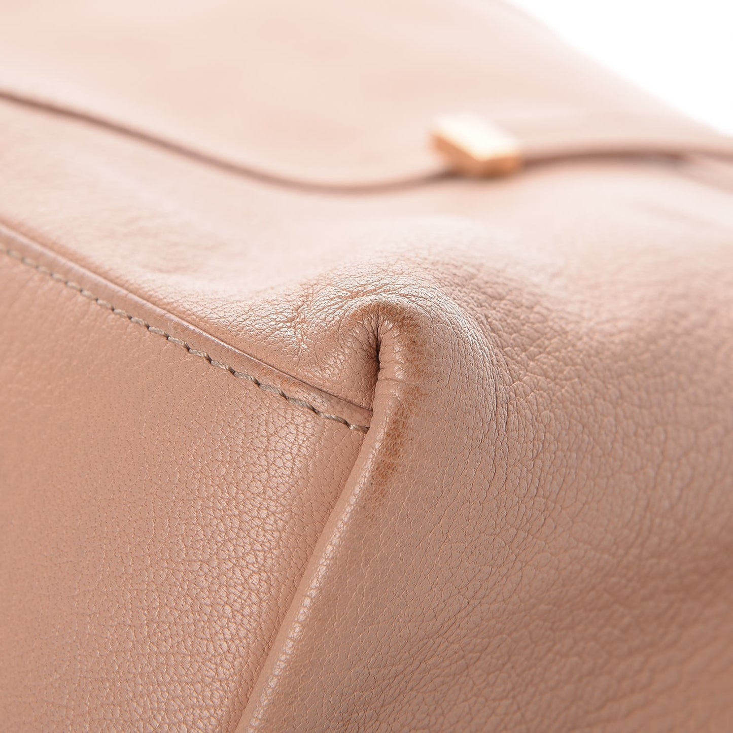 Calfskin Sasha Shopper Tote Light Pink