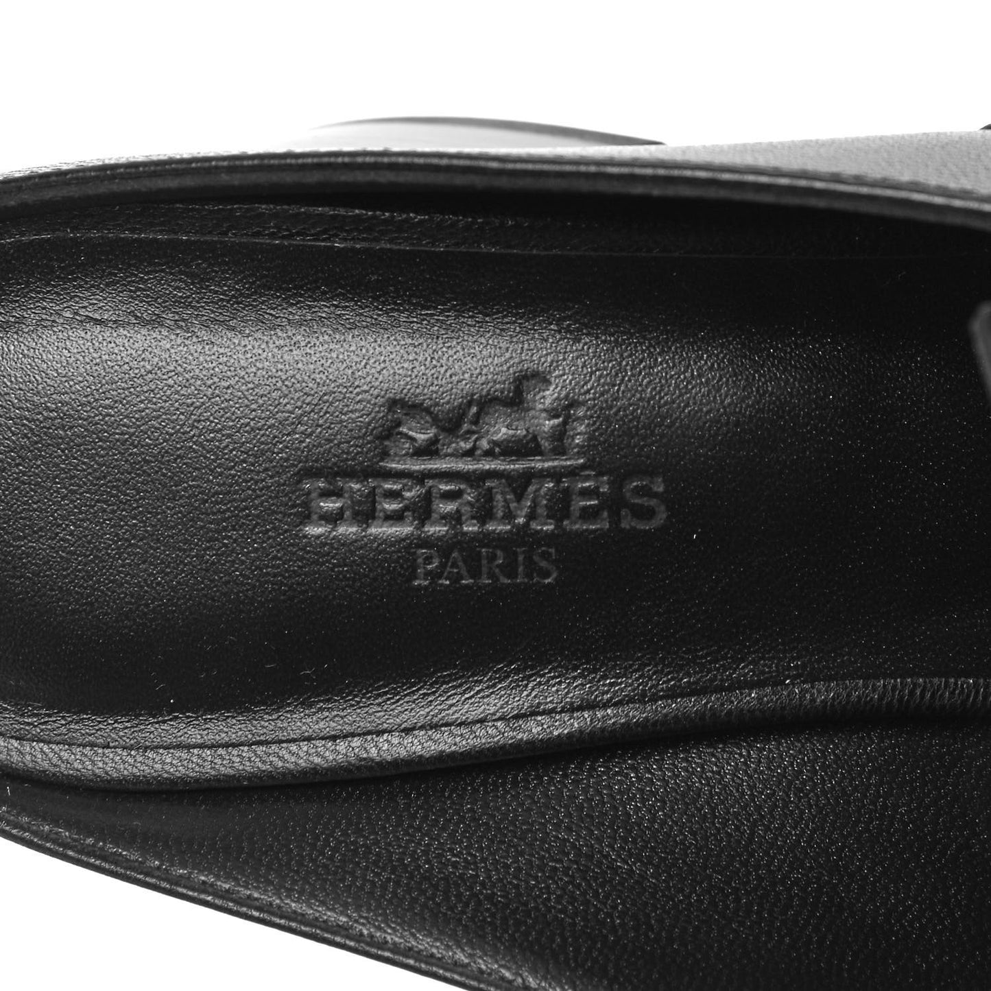 Goatskin Blossom Mules 36 Black