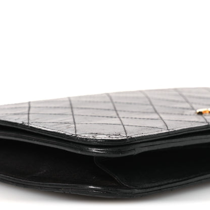Chanel Lambskin Quilted Small Single Flap Bag Black 10 of 15