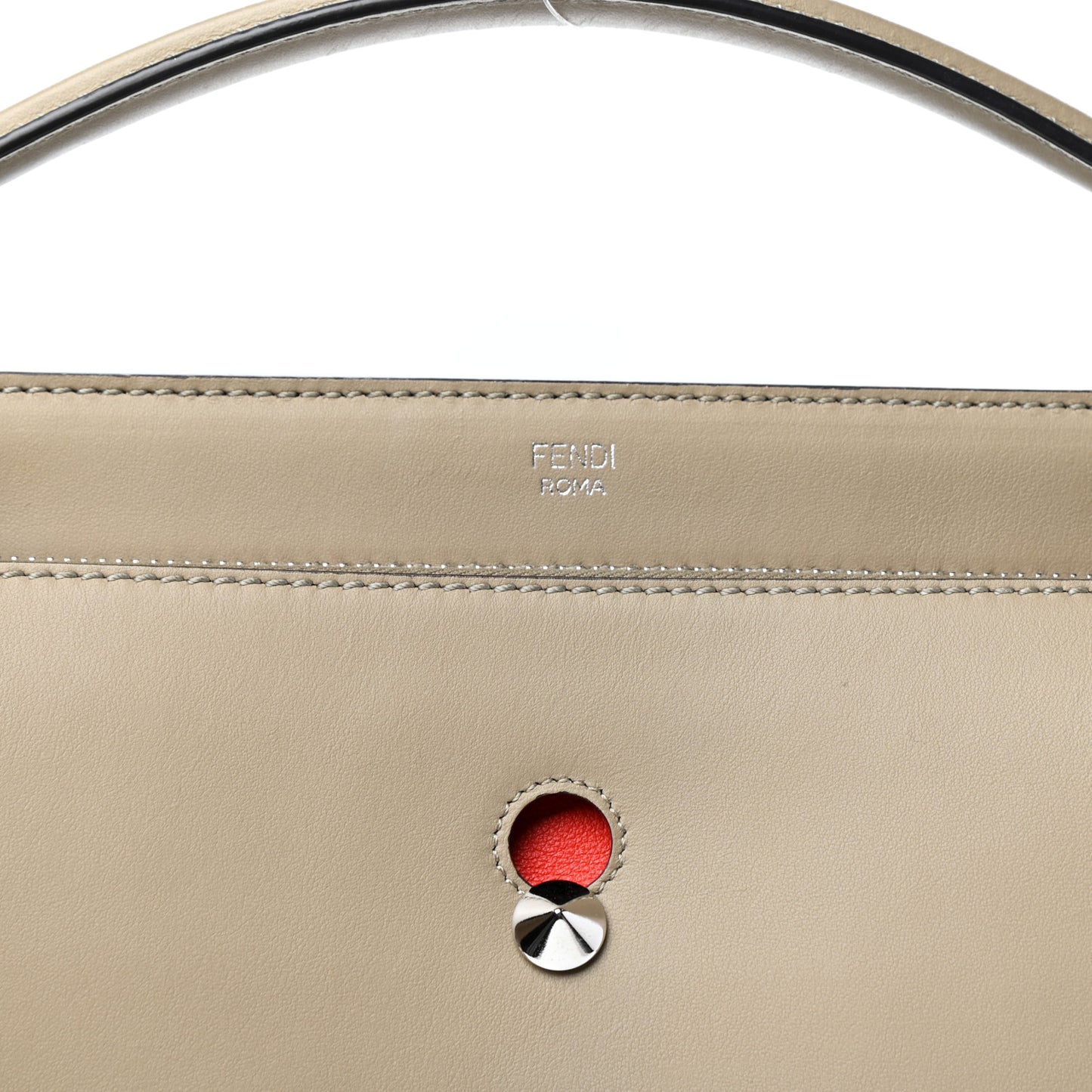 Vitello Baltico Dolce DotCom Satchel Tortora Papavero
