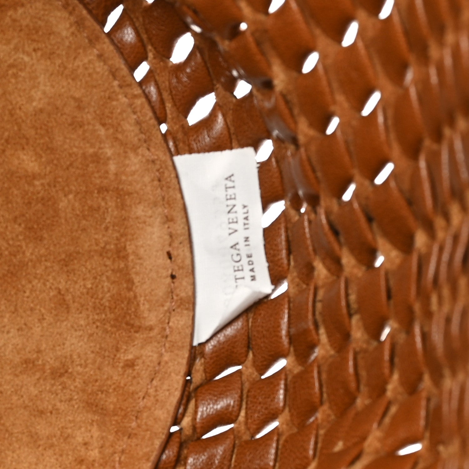 Bottega Veneta Nappa Intrecciato Rete Tote Wood 7 of 11