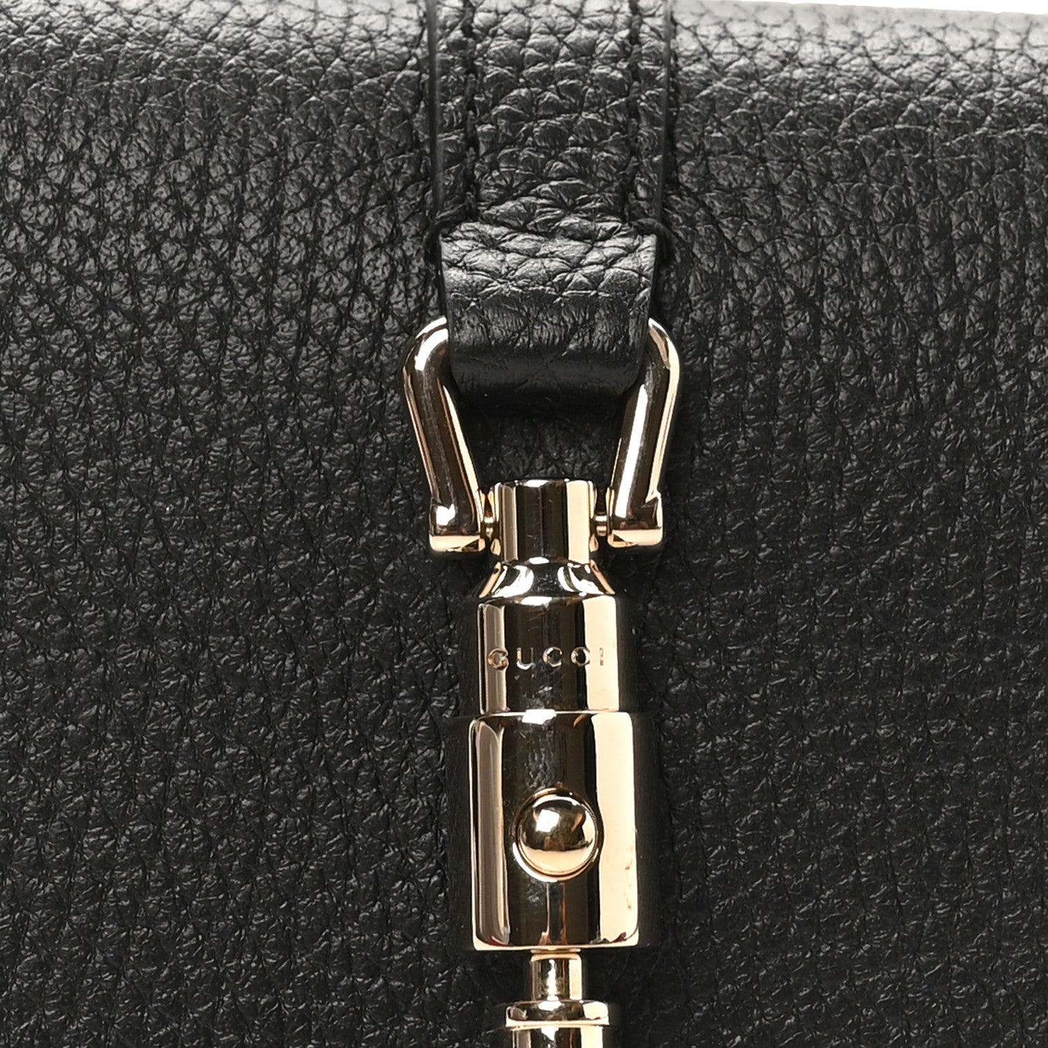 Gucci Calfskin Jackie 1961 Card Case Black 7 of 8