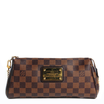 Louis Vuitton Damier Ebene Eva Clutch 1 of 8