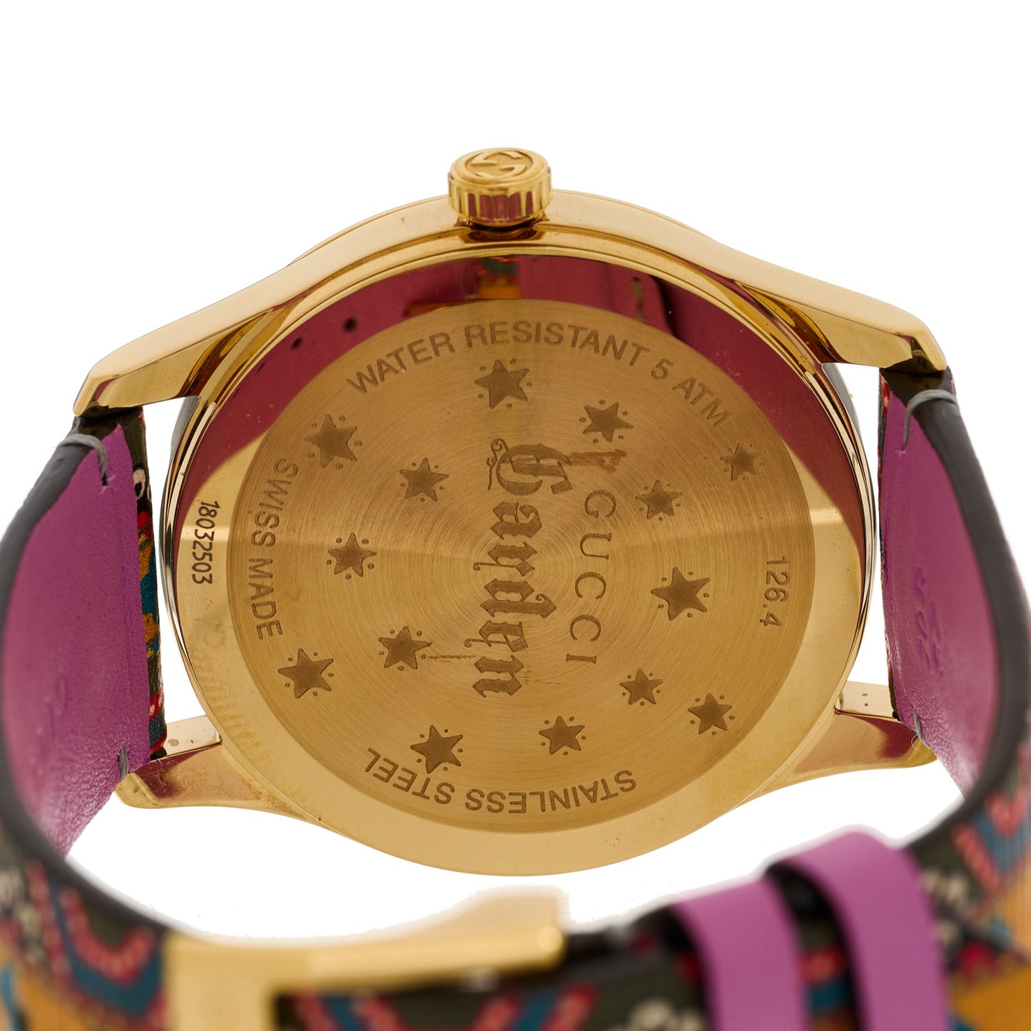 Stainless Steel Canvas 38mm Le Marche Des Merveilles Bengal Tiger Quartz Watch