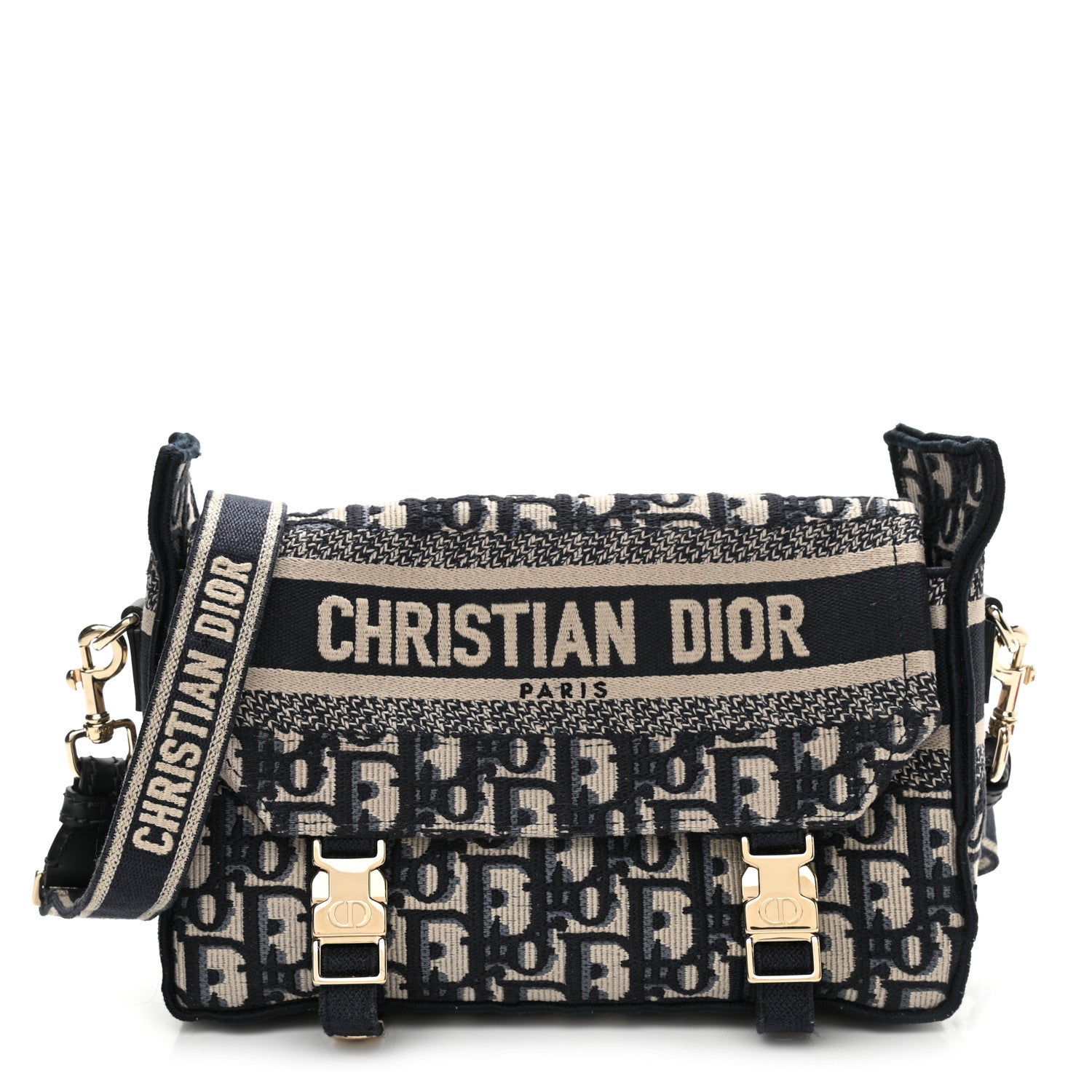 Christian Dior Oblique Small Diorcamp Messenger Blue 1 of 11