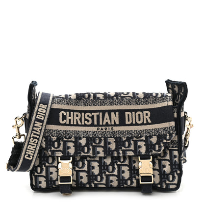 Christian Dior Oblique Small Diorcamp Messenger Blue 1 of 11