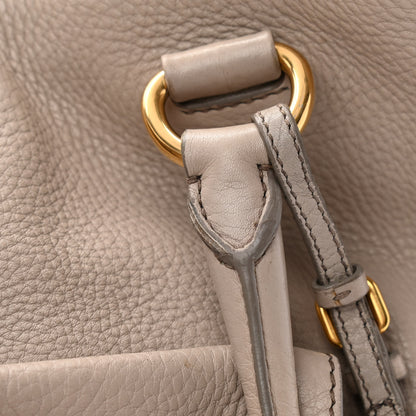 Prada Vitello Daino Pocket Tote Argilla 19 of 20