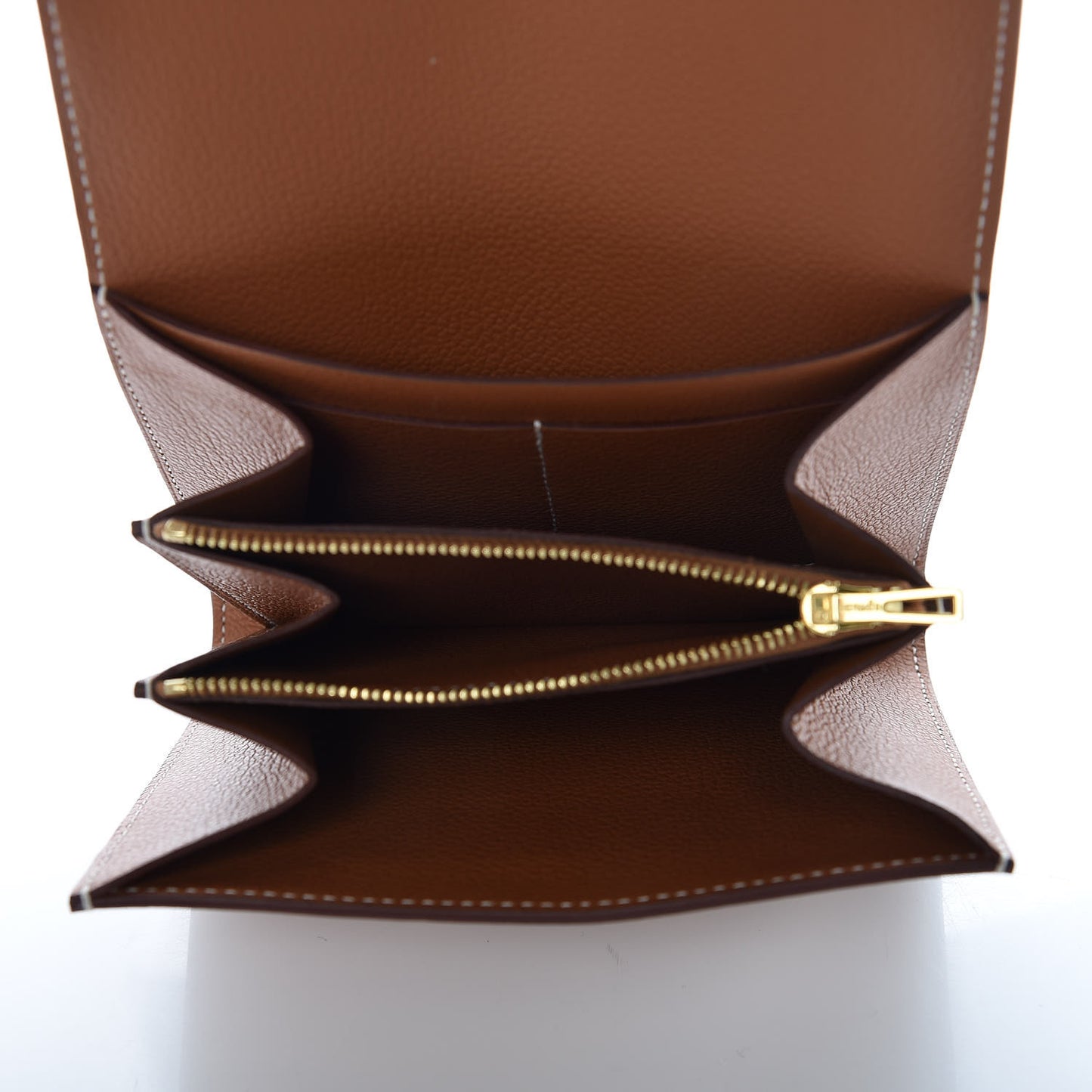 Evercolor Constance Short Wallet Gold