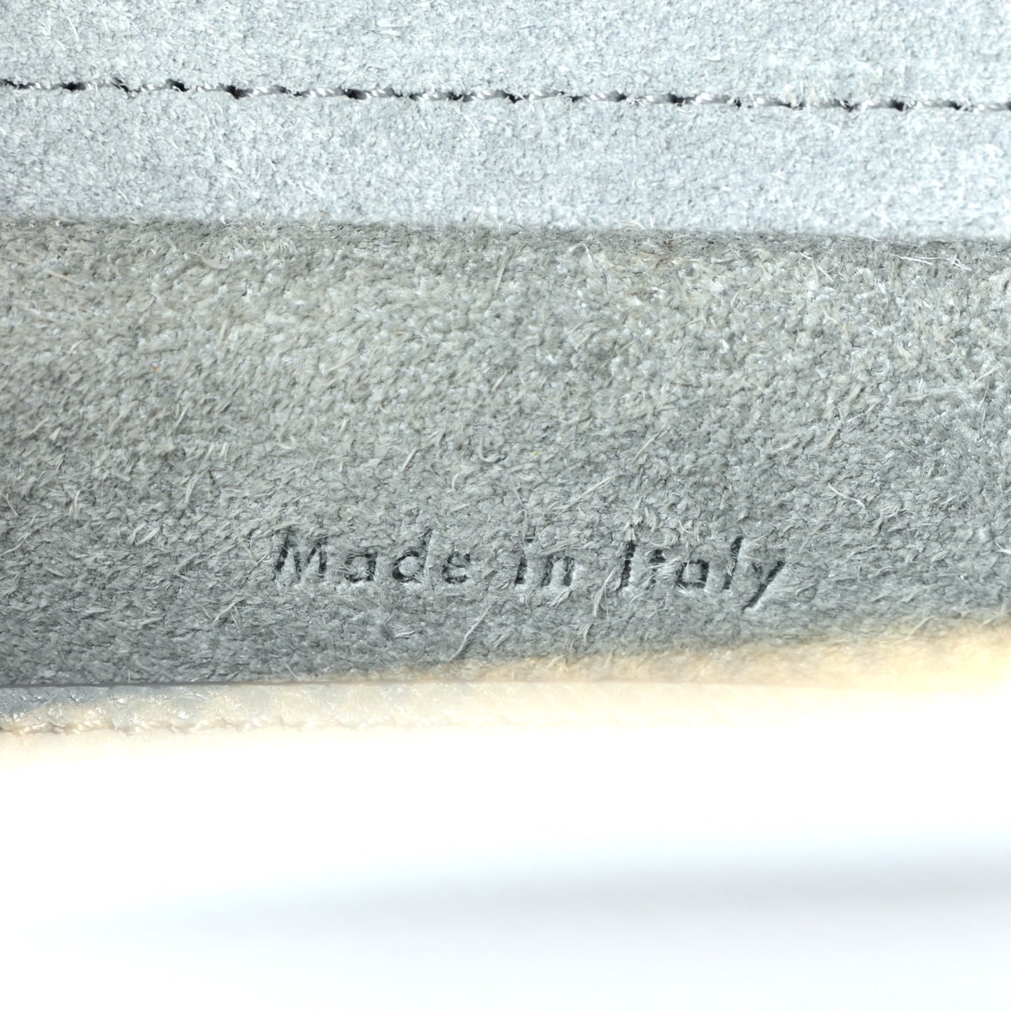 Grained Calfskin Micro Belt Bag Cloud