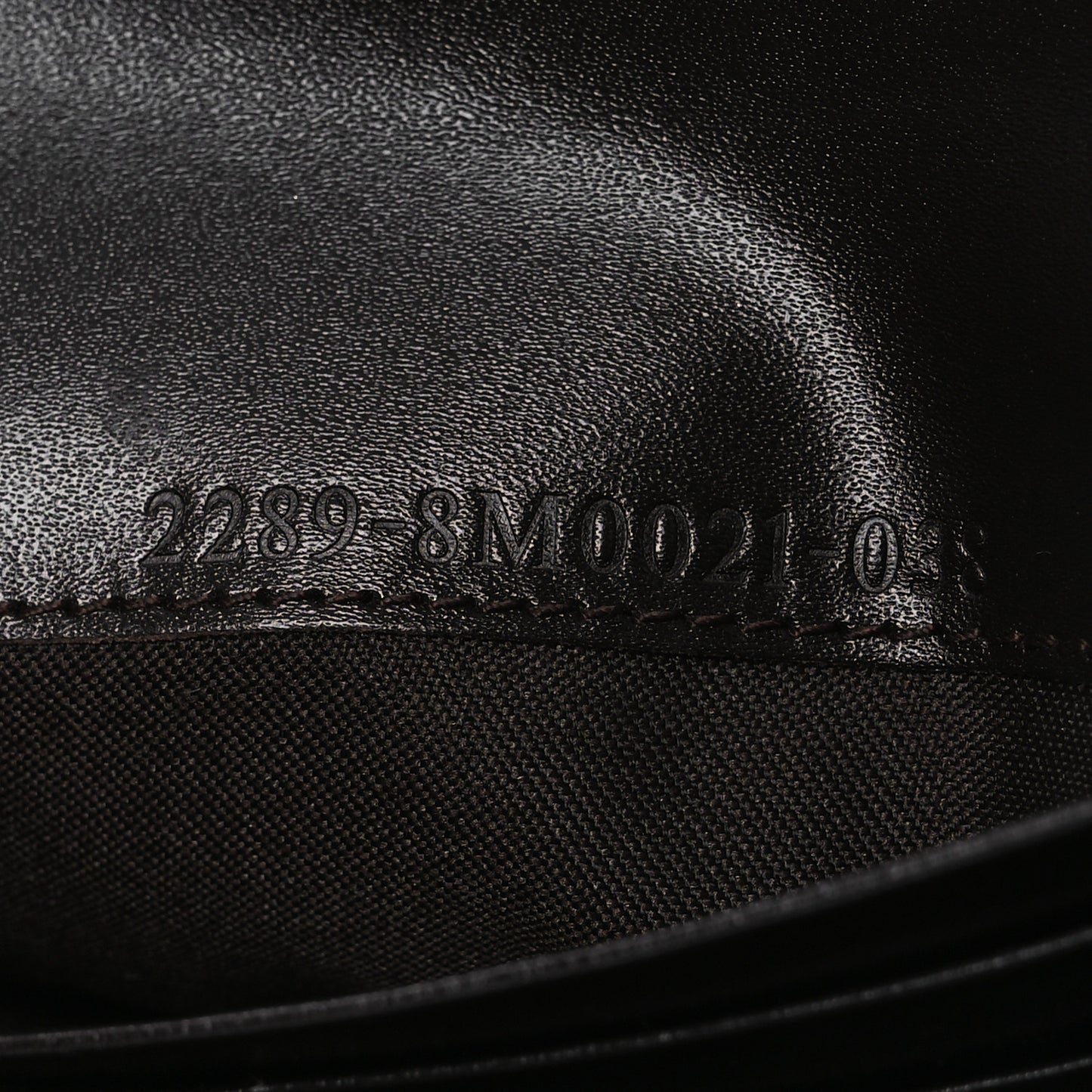 Zucca Continental Wallet Tobacco