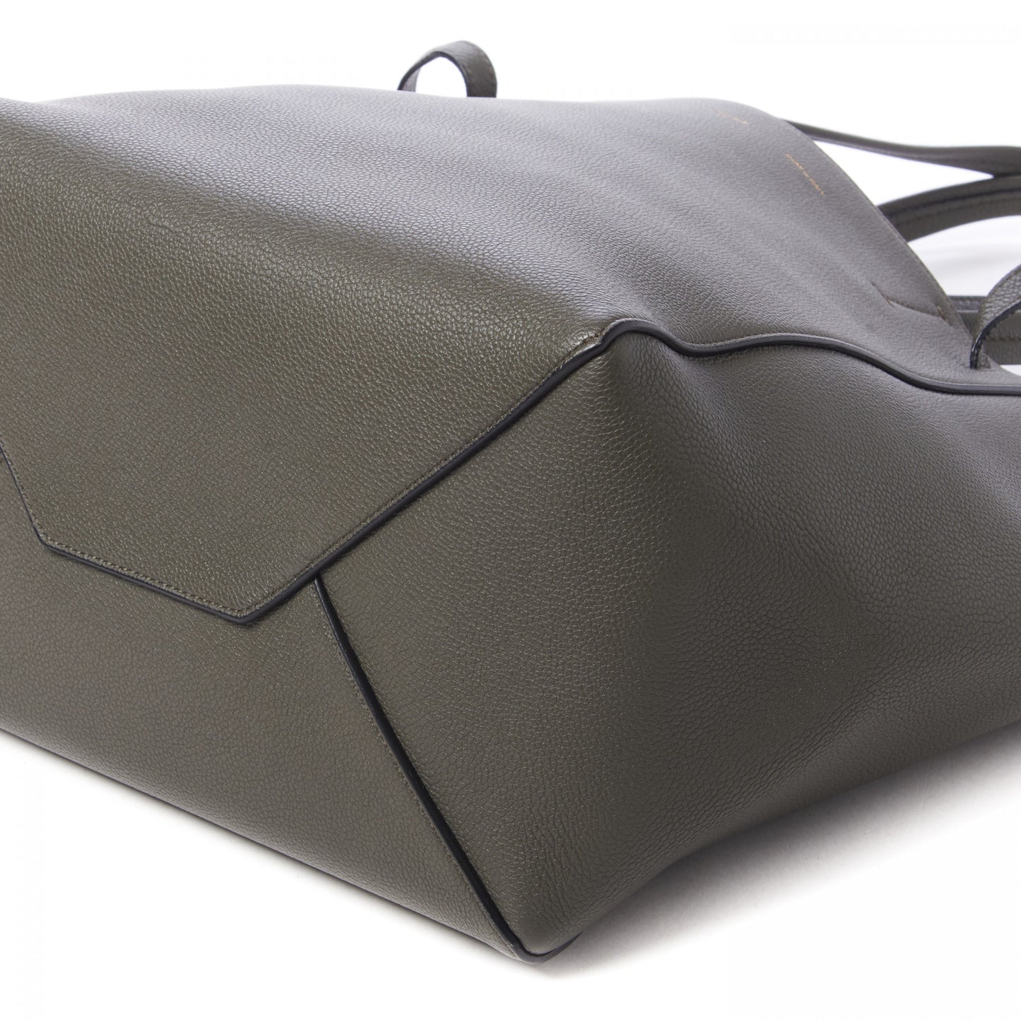 Soft Grained Calfskin Small Belt Cabas Phantom Taupe