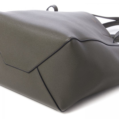 Celine Soft Grained Calfskin Small Belt Cabas Phantom Taupe 4 of 9