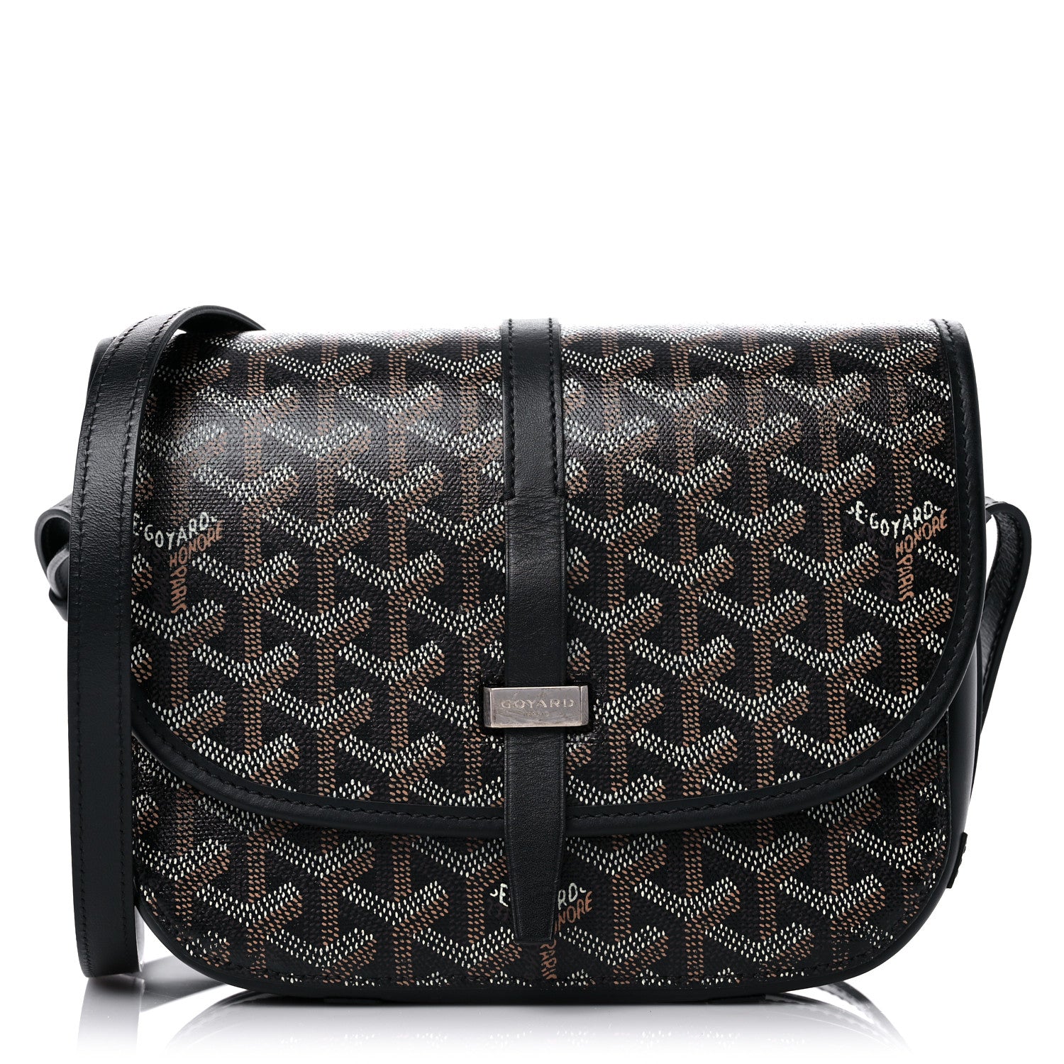 Goyard Goyardine Belvedere II PM Messenger Bag Black 1 of 11
