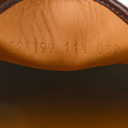 Gucci Goatskin Mens Horsebit Slippers 11.5 Light Brown 8 of 8