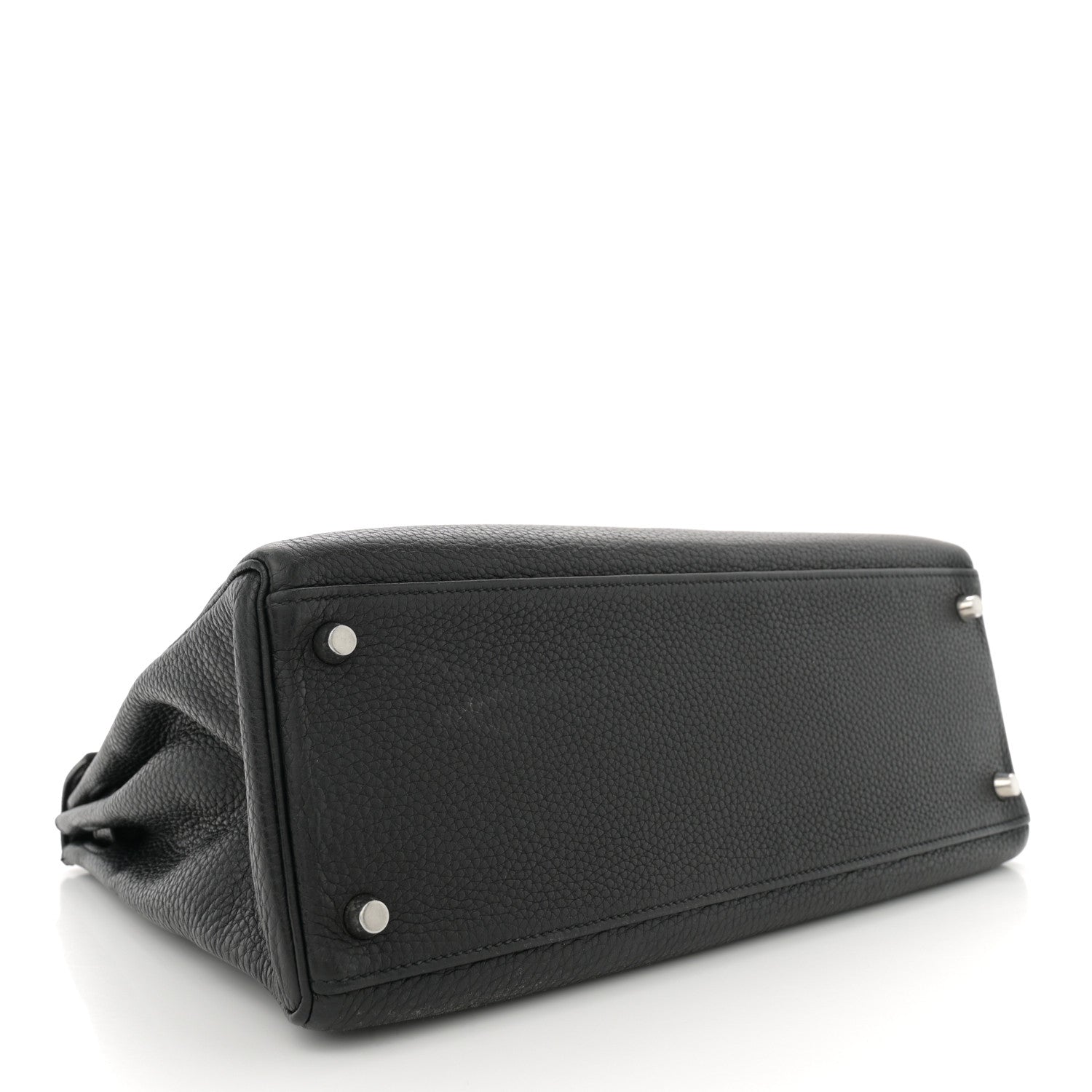 Hermes Taurillon Clemence Kelly Retourne 32 Black 4 of 14