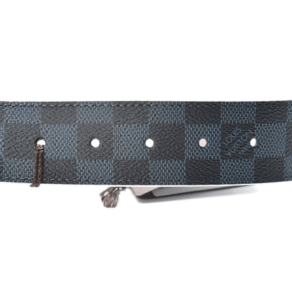 Louis Vuitton Damier Cobalt 40mm LV Initiales Belt 85 34 4 of 8